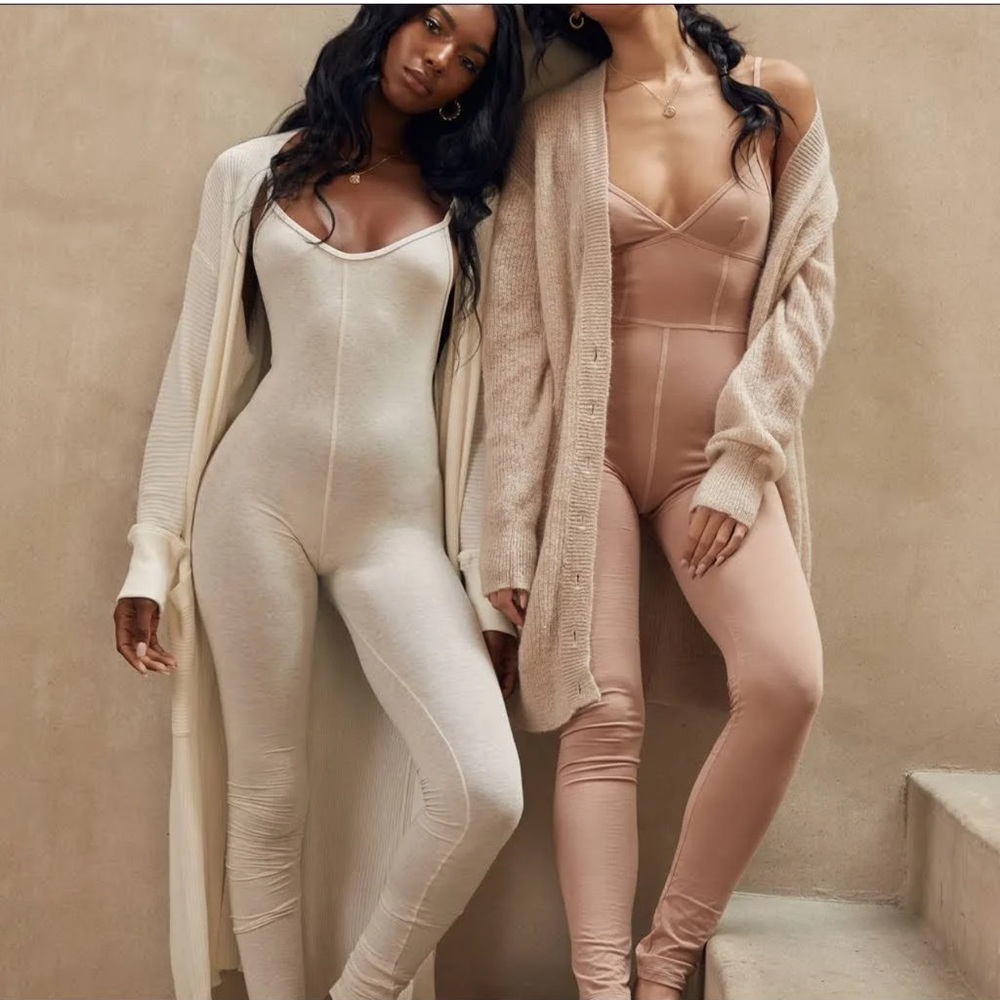 House of CB Tan Jumpsuit